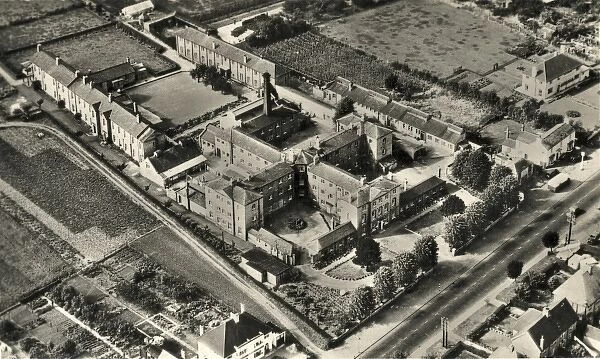 Aerial view of The Limes, Biggleswade, Bedfordshire