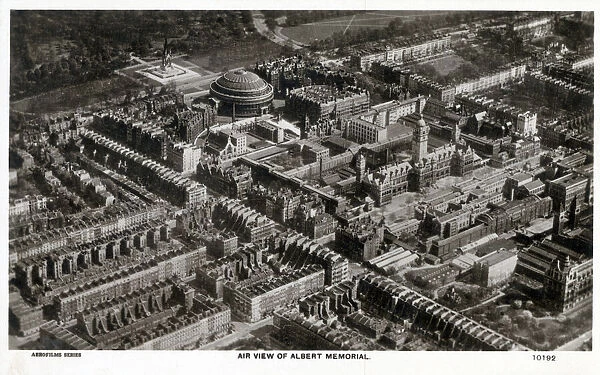 Aerial View of South Kensington, London