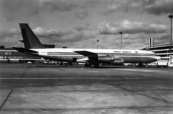 Boeing 707-321 G-AYVE of Kenya Airways