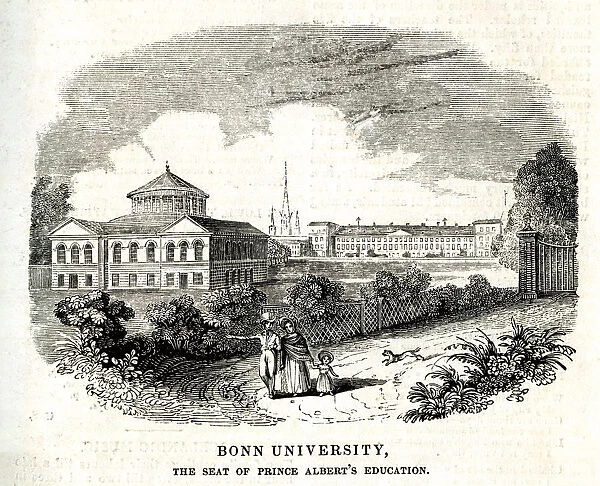 Bonn University, the seat of Prince Alberts education