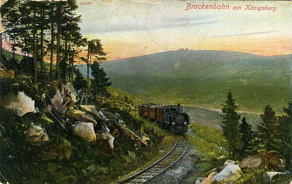 Broken - Brokenbahn Railway, Konigsberg, Bayem