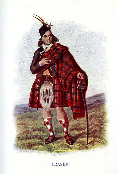 Fraser, Traditional Scottish Clan Costume