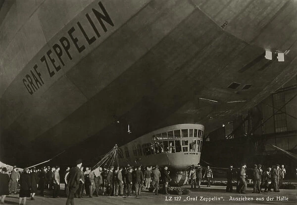 Graf Zeppelin on Ground