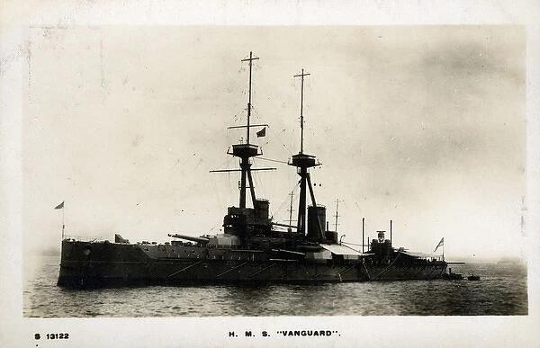 HMS Vanguard, British battleship