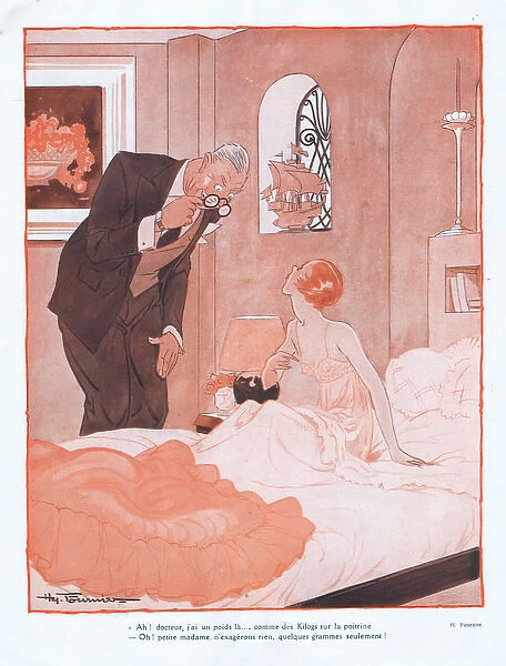 Illustration from Paris Plaisirs number 123, October 1932