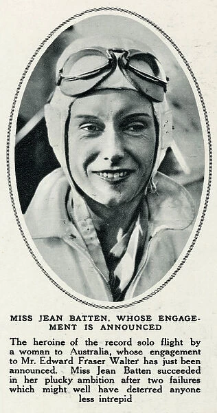 Jean Batten in 1934