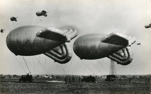 A Pair of Barrage Balloons