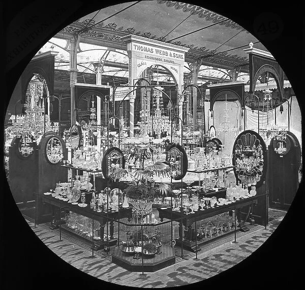 Paris Exhibition of 1889 - Webbs Glass