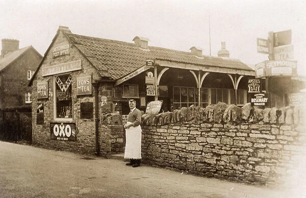 Post Office at East Chinnock, Somerset, England