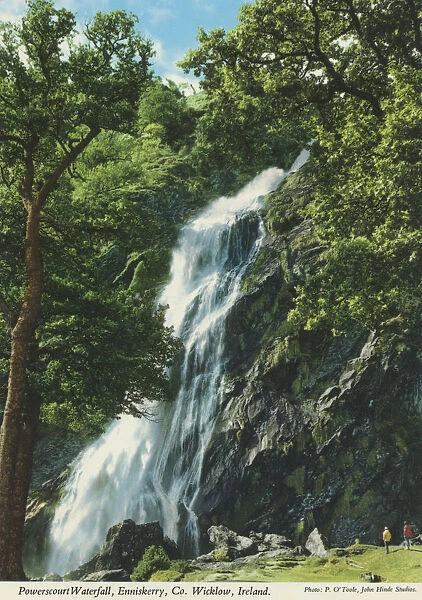 Powerscourt Waterfall, Enniskerry, County Wicklow