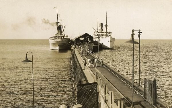 RMS Majestic, White Star Line cruise ship, USA