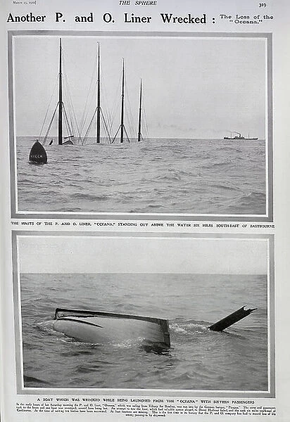 Shipwreck of P&O Oceana