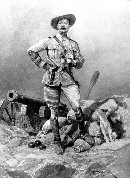 Sir Robert Baden-Powell, 1900
