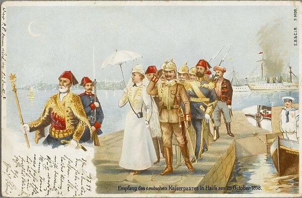 Visit of the German Kaiser Wilhelm II to Turkey