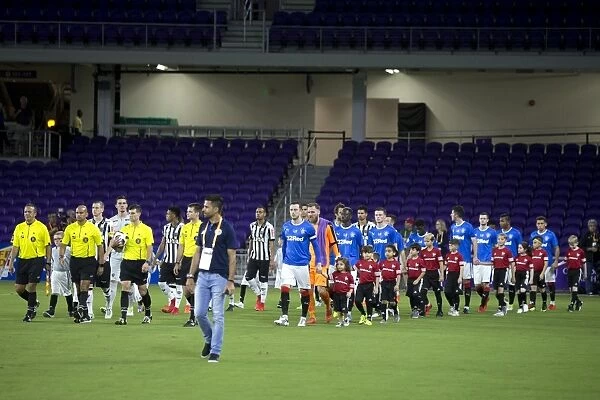 Rangers Take the Field: Clube Atletico Mineiro vs Rangers - The Florida Cup: Scottish Cup Champions in Action