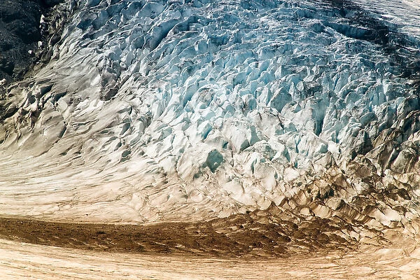 Alaska. Close-up of a glacier