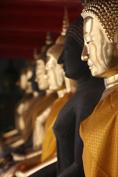 Golden Buddhas at Wat Po