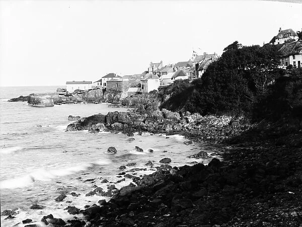 The Harbour, Coverack, St Keverne, Cornwall. 1908