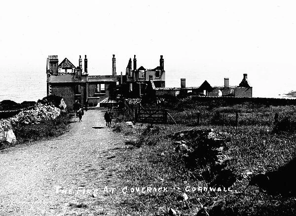 Headland Hotel, Coverack, St Keverne, Cornwall. 1905