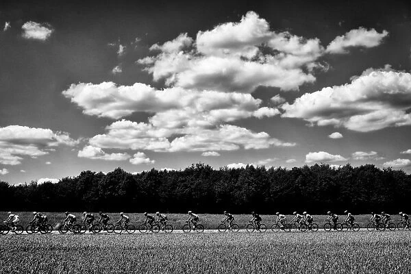 Cycling-Fra-Tdf2017-Pack-Postcard-Black and White