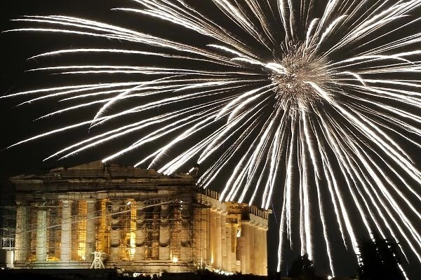 Greece-New-Year-Parthenon