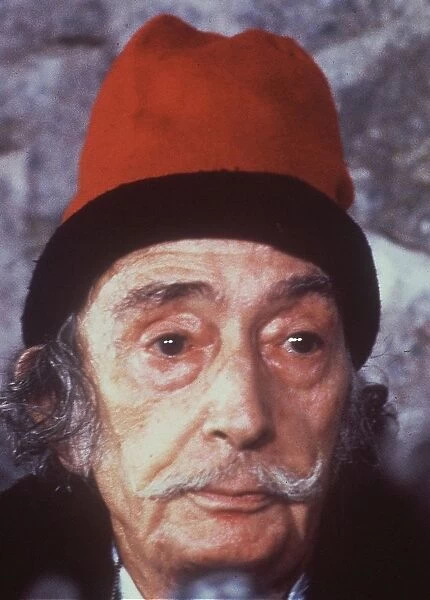 Salvador Dali Portrait 1980