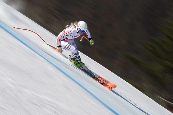 Ski-Alpine-World-Women-Downhill-Training