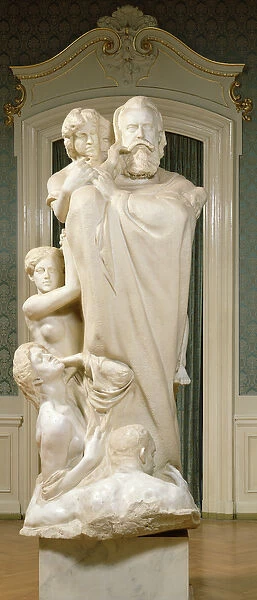 Dedication to Brahms, 1909 (marble) (see also 155043-49)