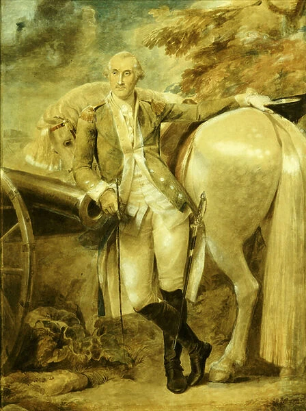 General Nathaniel Green, c. 1785 (w  /  c on paper)