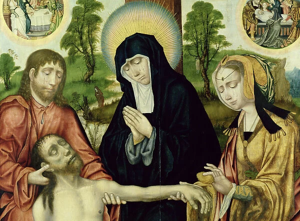 The Lamentation of the Dead Christ, c. 1520 (oil on panel) (see 150818 and 150820)