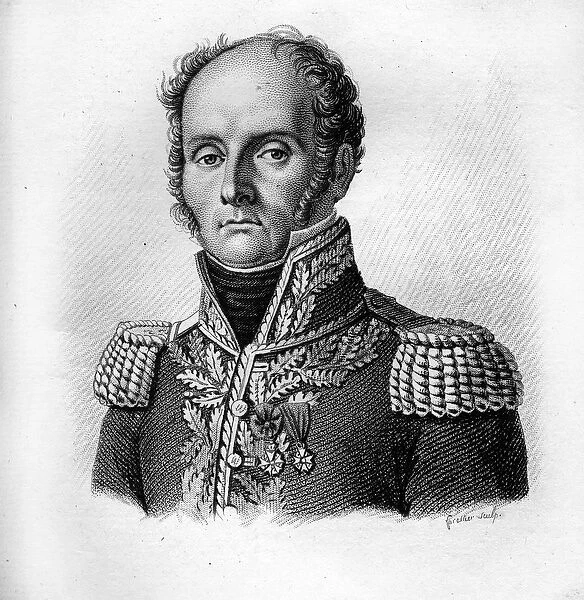 Le general Charles - Theodore Beauvais de Preau (1772-1830) in '