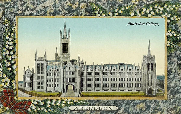 Marischal College, Aberdeen (colour photo)