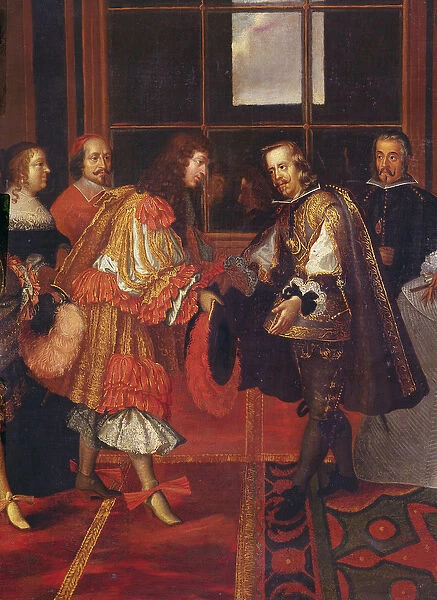 The Meeting of Louis XIV and Philippe IV on the Ile des Faisans (7th June 1660)
