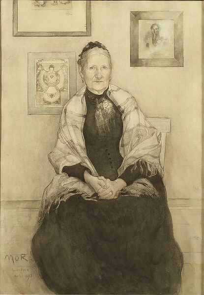 Mother, c. 1893 (w  /  c on paper)