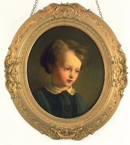 Painting of a boy, Dickens ideal Little Paul ( Dombey and Son