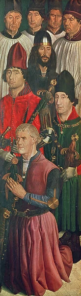 Panel of the Knights, from the Polyptych of St. Vincent, c. 1465 (oil on panel)