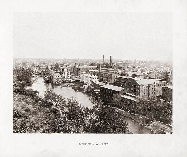 Paterson, New Jersey, USA in the 1890 s