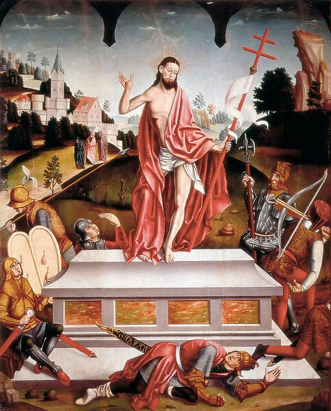 The Resurrection, painting by Fernando Gallego, 15th century