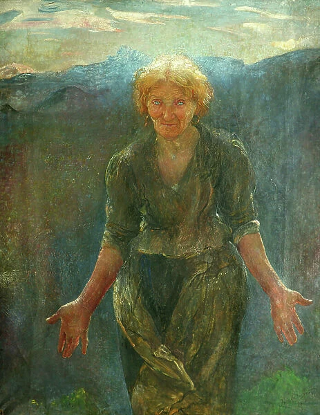 The Southing of the Sun, 1911 (oil on canvas)
