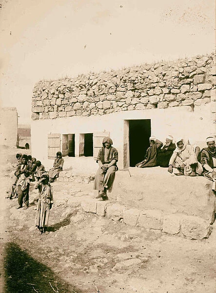 Druze guest chamber Mt Carmel 1900 Druzes Adults Israel