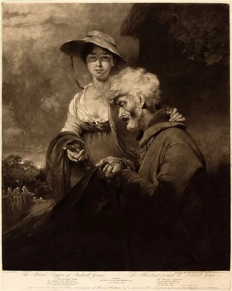 William Ward after William Owen (British, 1766 - 1826), The Blind Beggar of Bednall Green
