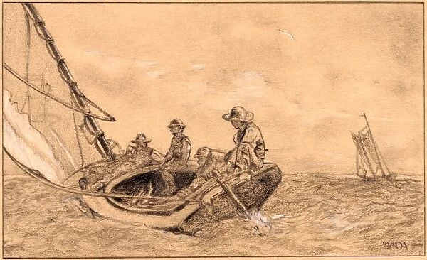 Winslow Homer, American (1836-1910), Breezing Up, c