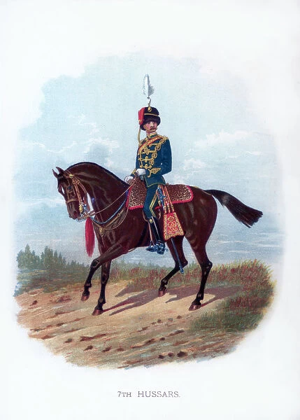 7th Hussars, 1889