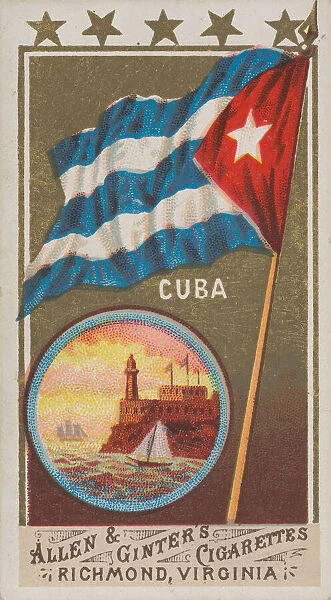Cuba, from Flags of All Nations, Series 1 (N9) for Allen & Ginter Cigarettes Brands