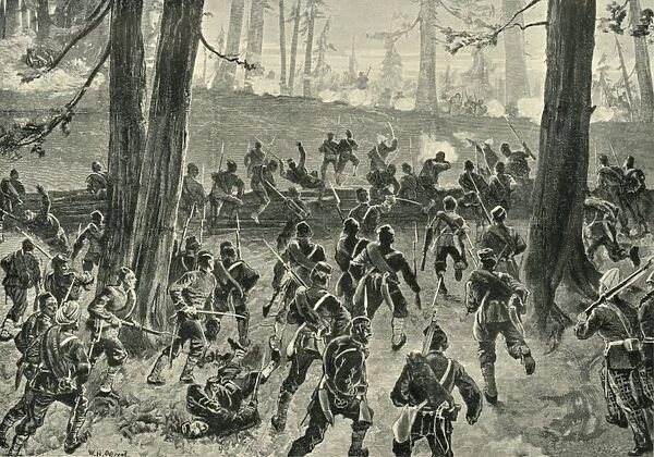 The Final Attack at the Spingawi Khotal, (1901). Creator: William Heysham Overend