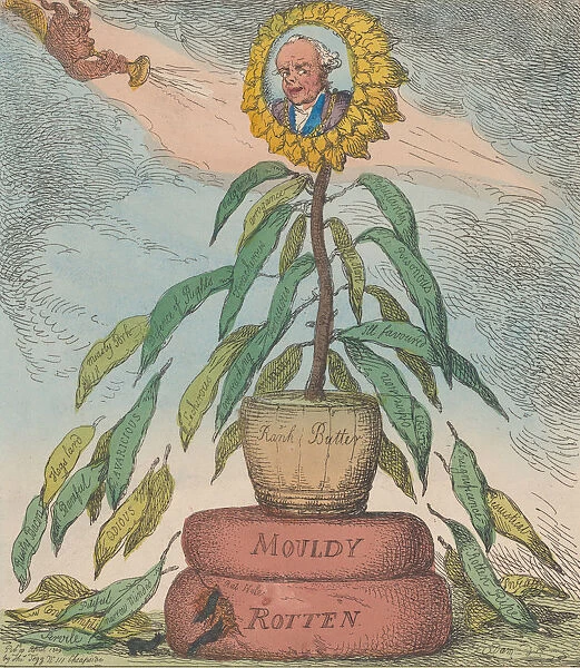 The Flower of the City, April 10, 1809. April 10, 1809. Creator: Thomas Rowlandson