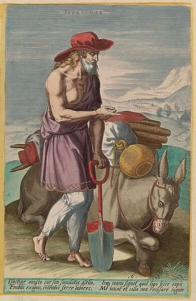 Issachar, c. 1585. Creator: Johann Sadeler I