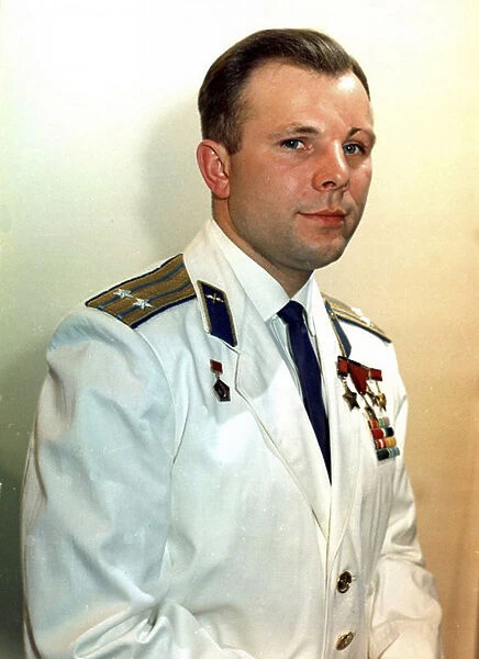 Yuri Gagarin, Russian cosmonaut, 1960s