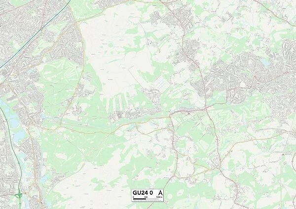 Woking GU24 0 Map