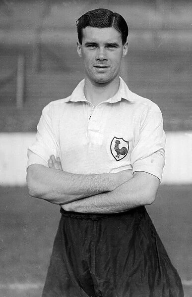 Les Stevens of Tottenham Hotspurs FC Circa December 1946 - January 1947